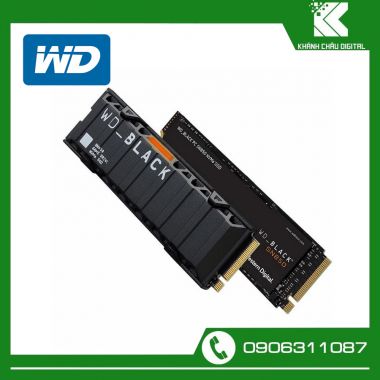 Ổ Cứng SSD WD Black SN850 1TB Heatsink M2 PCIe 4.0 WDS100T1XHE