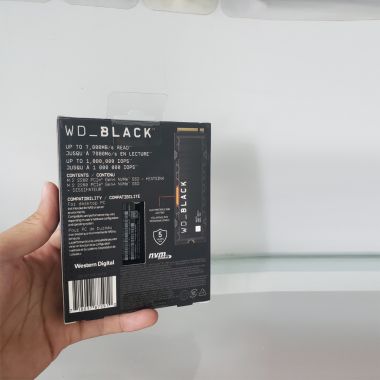 Ổ Cứng SSD WD Black SN850 1TB Heatsink M2 PCIe 4.0 WDS100T1XHE