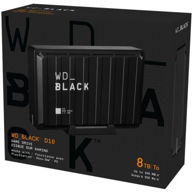 Ổ cứng di động HDD WD Black D10 8TB 3.5 inch Game Drive