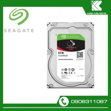 Ổ cứng HDD Seagate IRONWOLF 6TB  3.5
