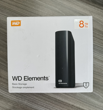 Ổ cứng di động Western Digital Element 8Tb 3.5 inch USB 3.0
