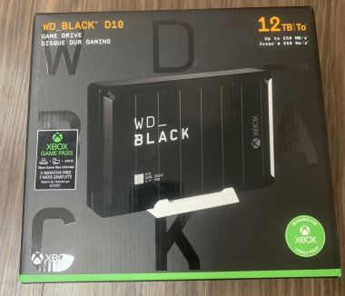 Ổ cứng HDD WD Black D10 Game Drive for XBOX ONE 12TB 3.5