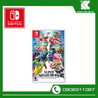 Đĩa game Nintendo Switch: Super Smash Bros Ultimate 100% nguyên seal