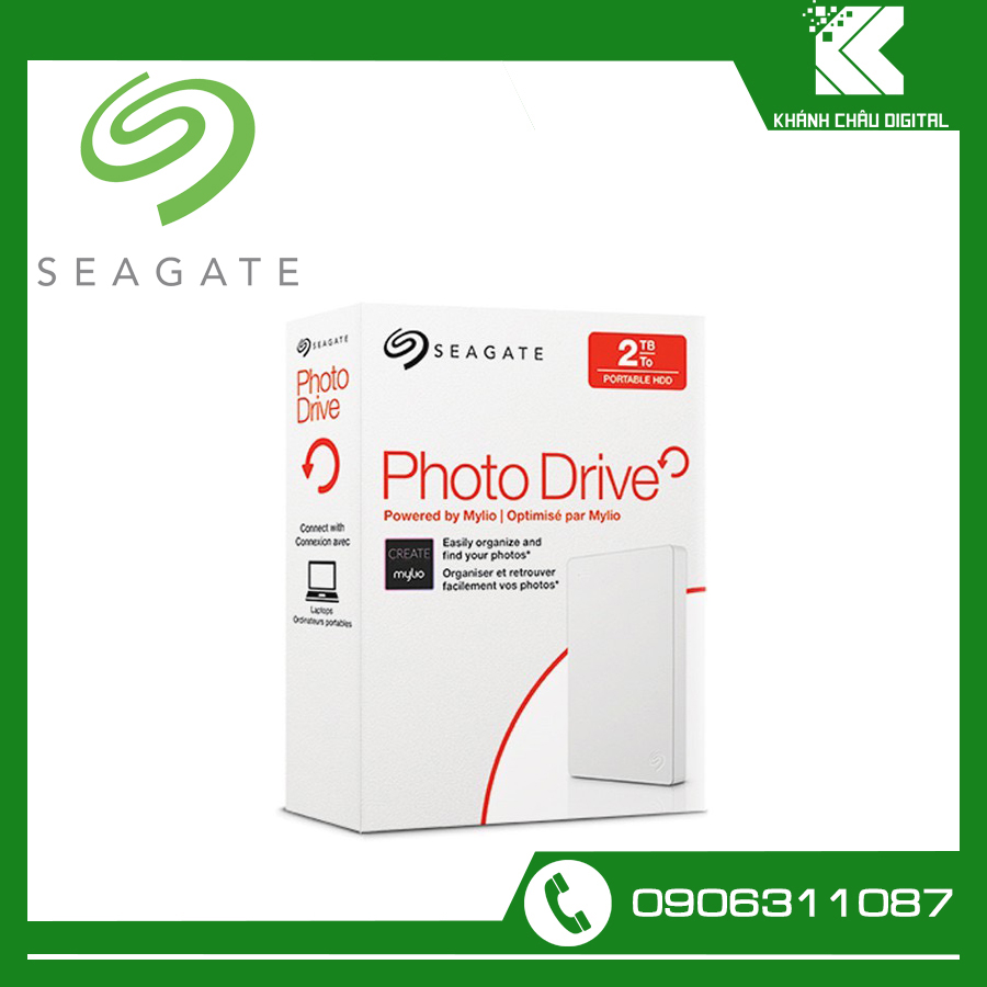  Ổ Cứng Di Động Seagate Photo Drive Portable HDD 2TB