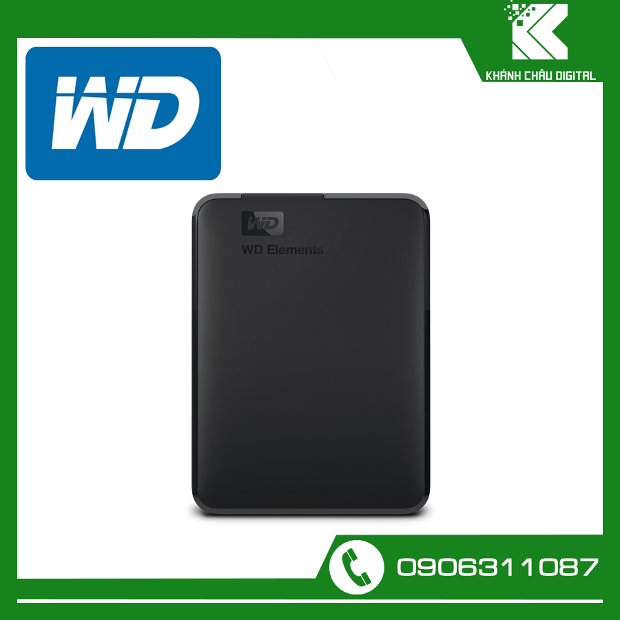 Ổ cứng di động HDD WD Elements Portable 5TB - WDBU6Y0050BBK