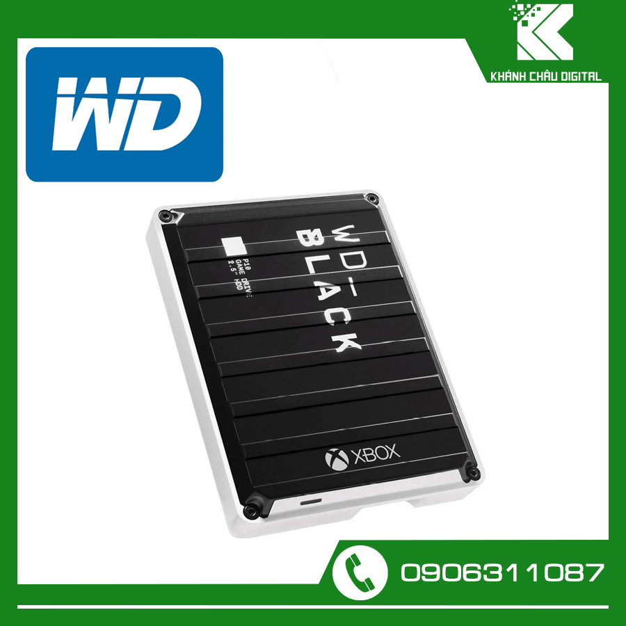 Ổ Cứng Di Động WD Black P10 Game Drive For Xbox 5TB