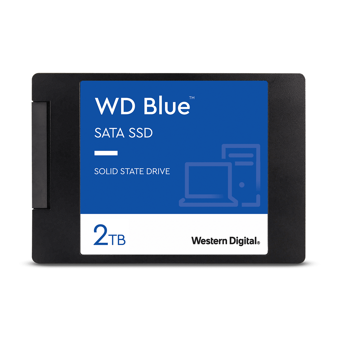 Ổ Cứng Gắn Trong SSD WD Blue 3D-NAND 2.5-Inch SATA III 2TB - WDS100T2B0A